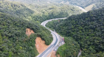 BR-376 terá interdição parcial durante a semana no Litoral do Paraná